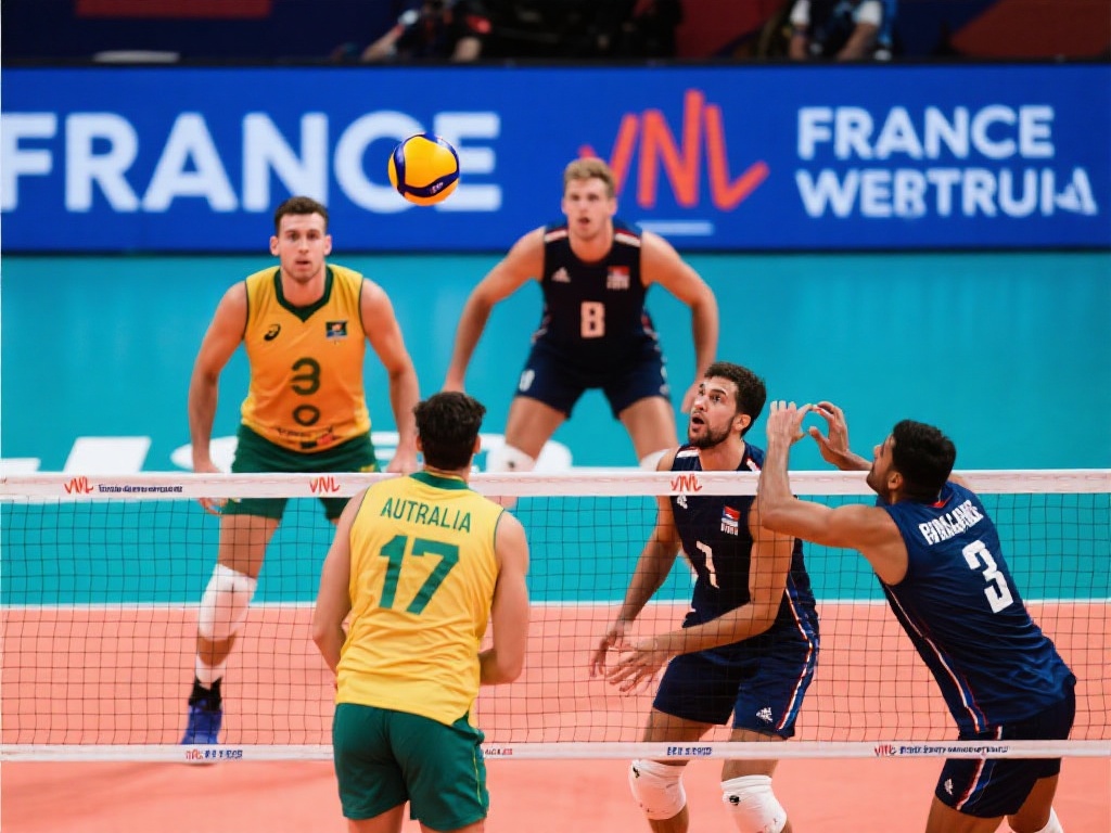 反观澳大利亚队，他们在第三局试图通过加强